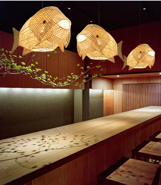 Amazing Hand Woven Handmade Bamboo Lamps Wall Hanging Lamps For Home Decor Floor Hotel And Restaurant Supplies Bamboo Wood Lamp