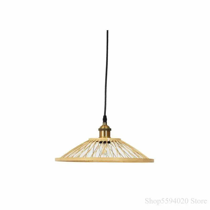 Luxurious Handmade Bamboo Lamps For Home Decor Floor Hotel And Restaurant Decorations Supplies Pure Bamboo Wood Hanging Lamps