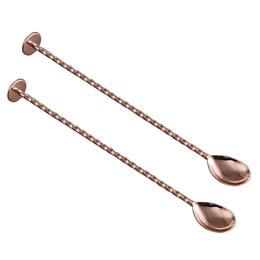 Aesthetic Designed Stainless Steel Cocktail Stirrer Luxury Barware Supplies Cocktail Bar Spoon For Cocktail Stirring Mixing