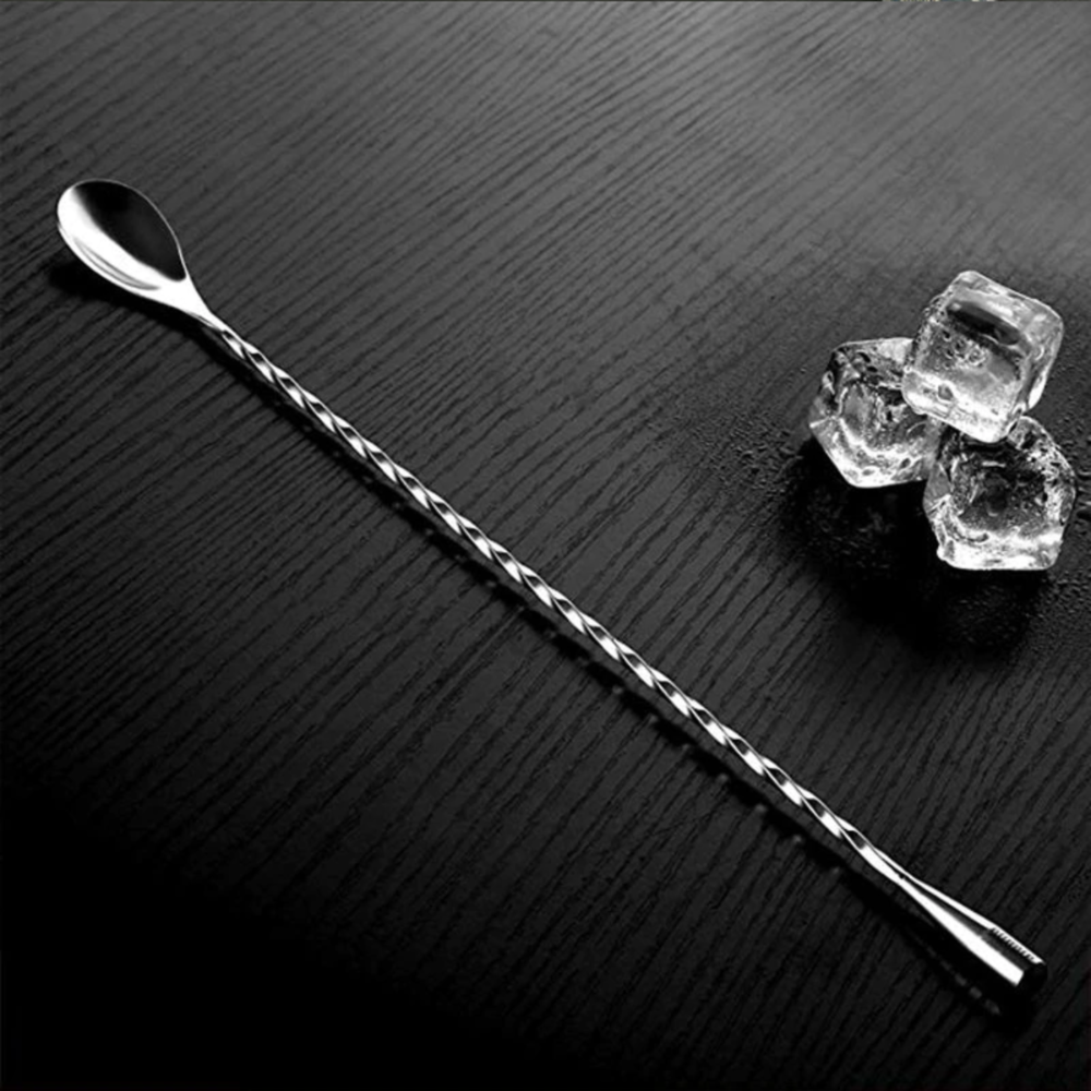 Traditional Design Stainless Steel Cocktail Stirrer Cocktail Spoons For Cocktail Mixing Bar Supplies items Metal Barware Tools - Image 5