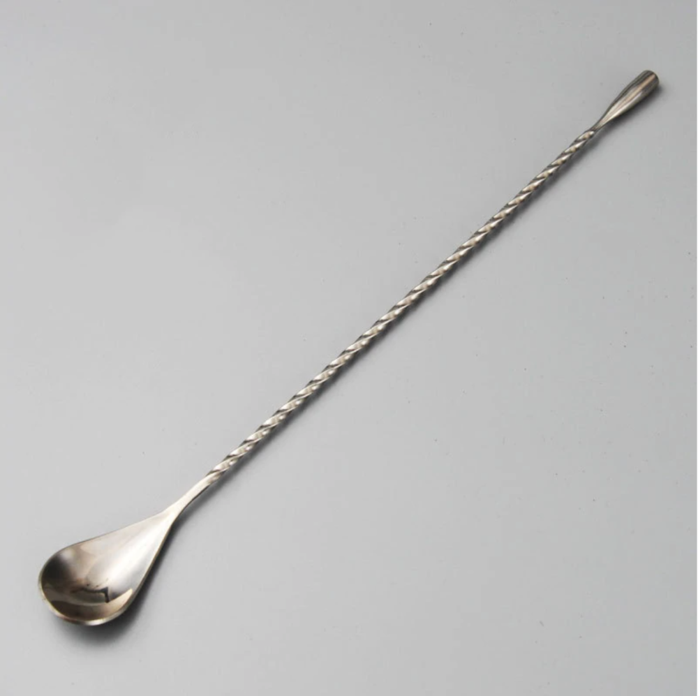 Traditional Design Stainless Steel Cocktail Stirrer Cocktail Spoons For Cocktail Mixing Bar Supplies items Metal Barware Tools - Image 4