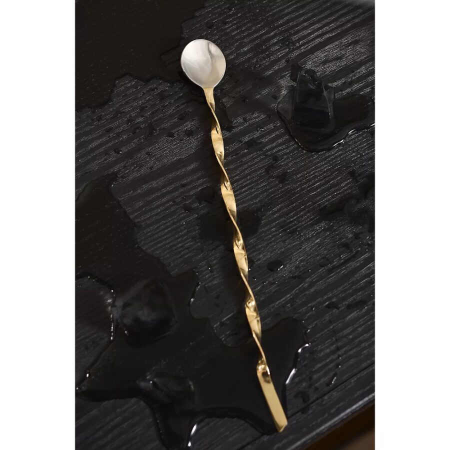 High Quality Stainless Steel Cocktail Stirrer Silver Polish Cocktail Spoons For Cocktail Mixing Bar Supplies items Barware Tools