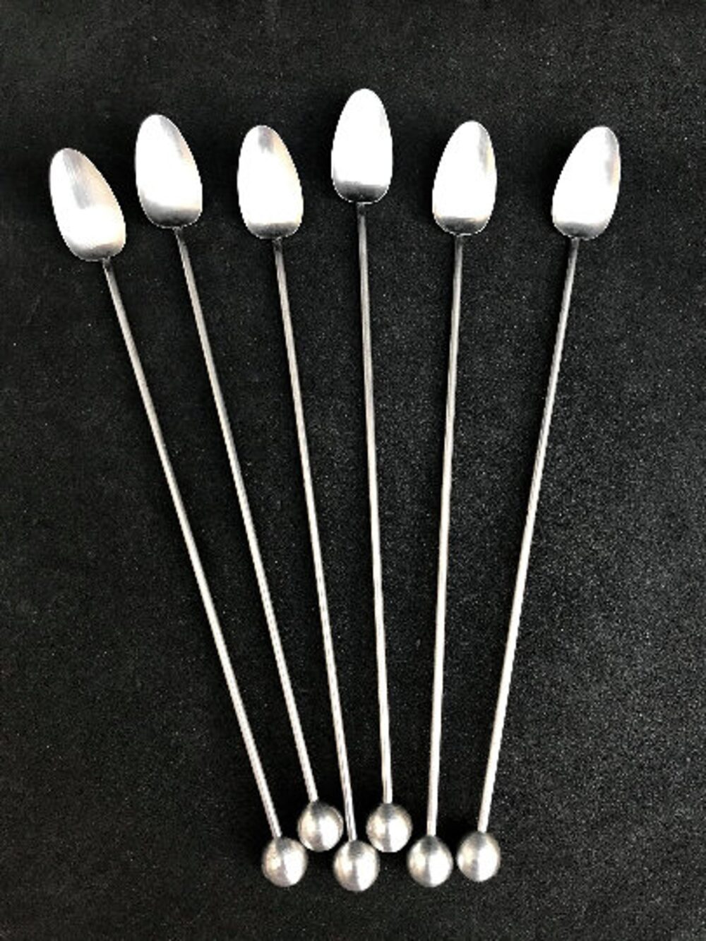 Antique Stainless Steel Cocktail Stirrer Silver Polished Cocktail Spoons For Cocktail Mixing Bar Supplies items Barware Tool - Image 4