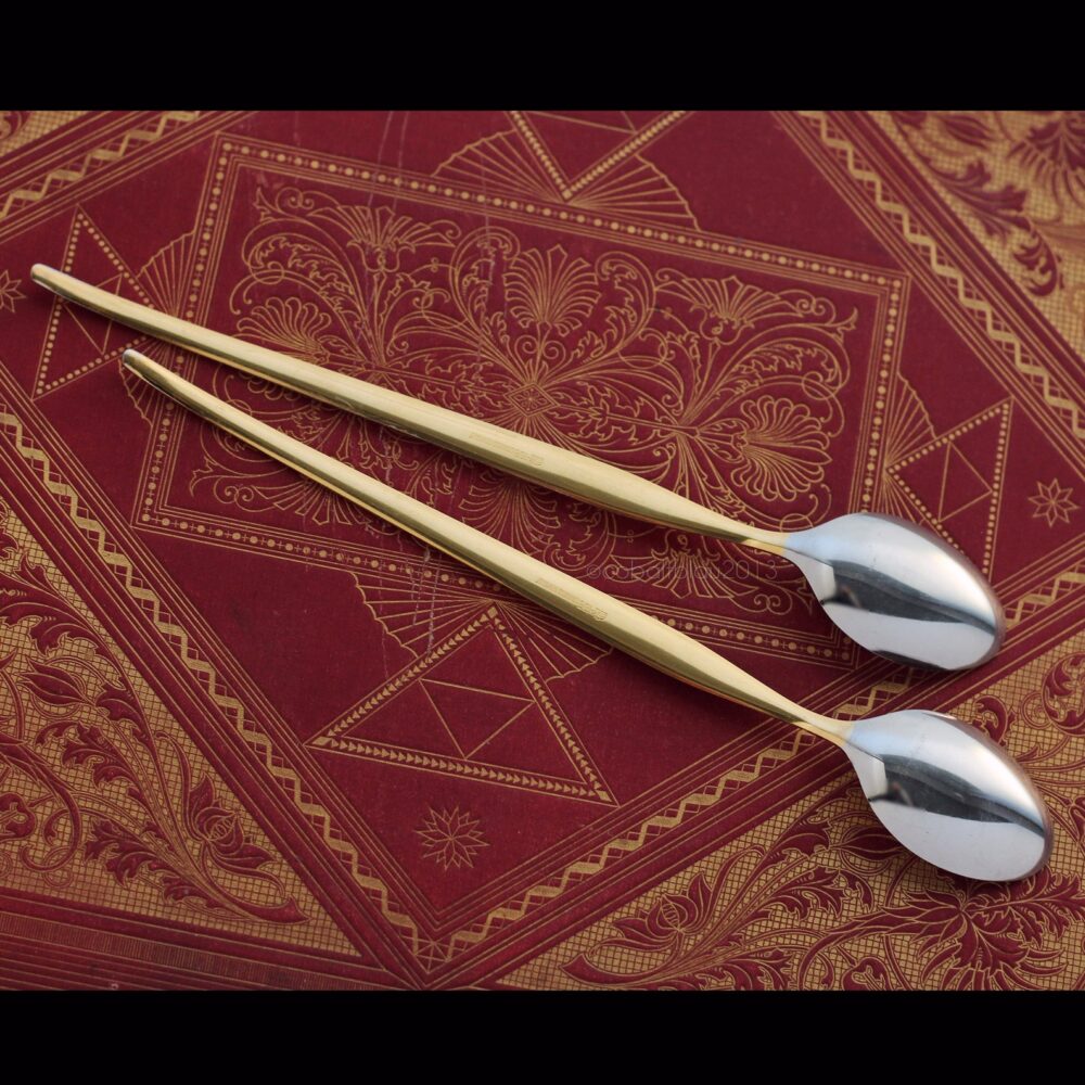 Newest Stainless Steel Cocktail Stirrer Silver Gold Polish Cocktail Spoons For Cocktail Mixing Bar Supplies items Barware Tools - Image 4