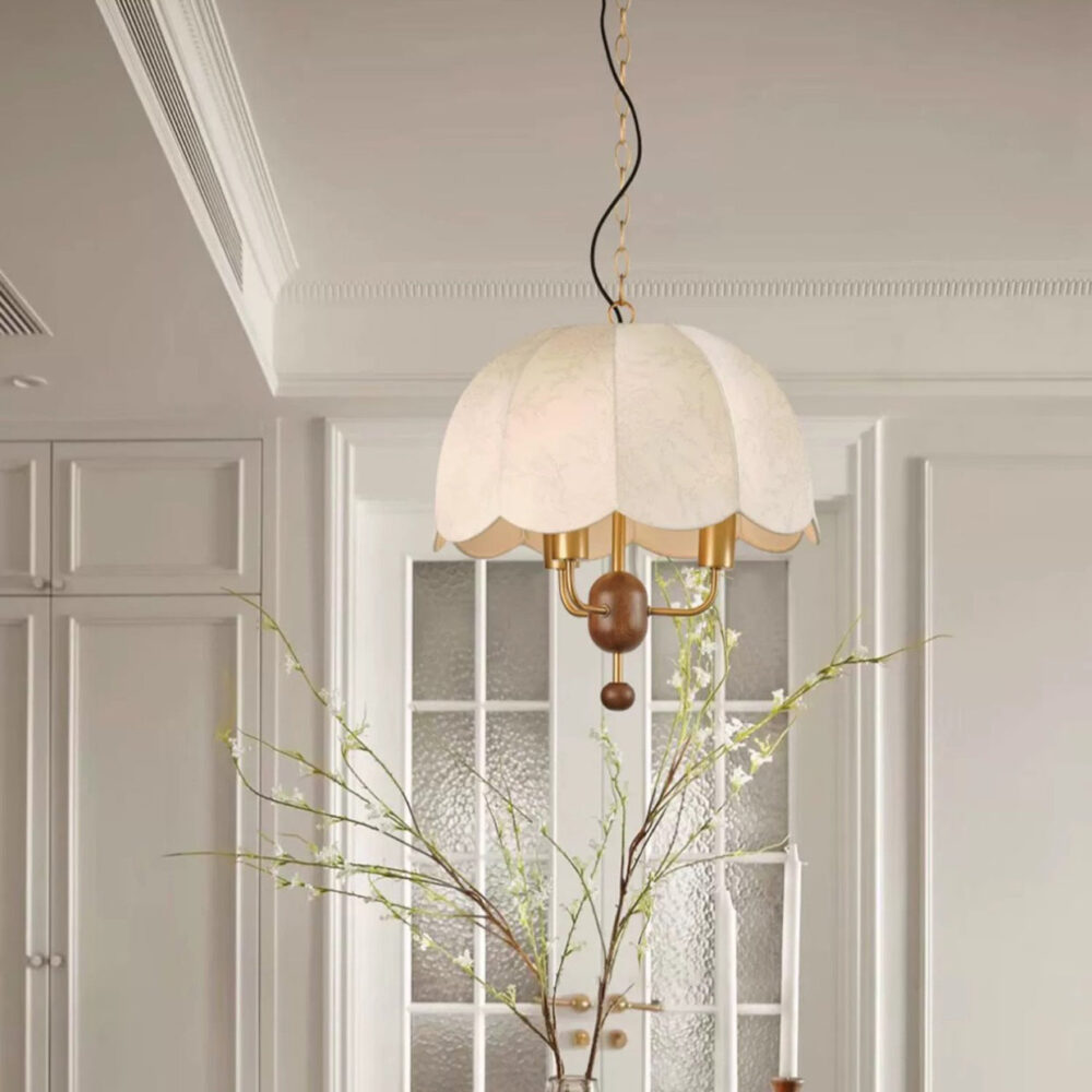 Aesthetic Design Fabric Lamps For Home Decor Floor Hotel And Restaurant Supplies Fabric Lamp With Metal Frame Luxury Decor Items - Image 2
