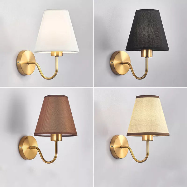 Good Quality Wall Mounted Handmade Fabric Lamps With Metal Frame For Home Decor Floor Hotel ware And Restaurant ware Supplies