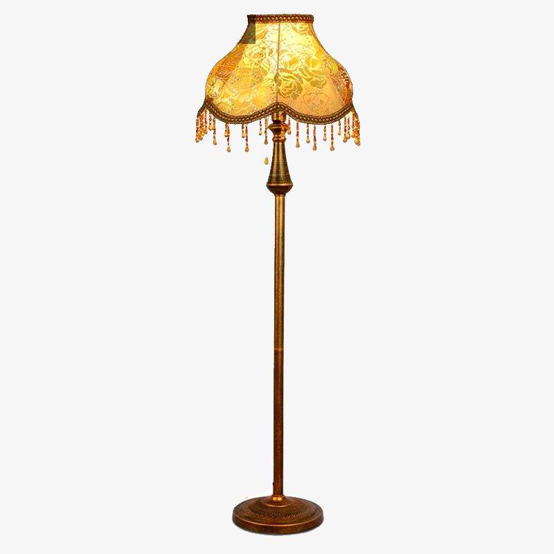 Prettiest Design Fabric Floor Lamps With Wooden Stand For Indoor Home Hotel Restaurant Decorations Luxury Home Decoration Supply