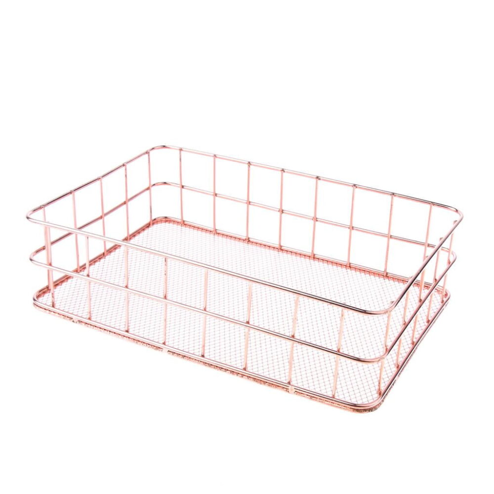 Superior Black Powder Coated Mesh Baskets in Metal Perfect for Wall Hanging Storage in Home Kitchen Storage Crockery Holders - Image 8