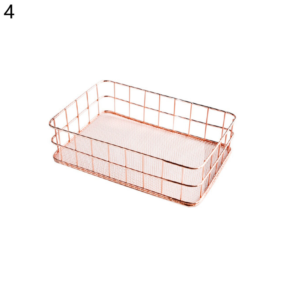 Superior Black Powder Coated Mesh Baskets in Metal Perfect for Wall Hanging Storage in Home Kitchen Storage Crockery Holders - Image 2