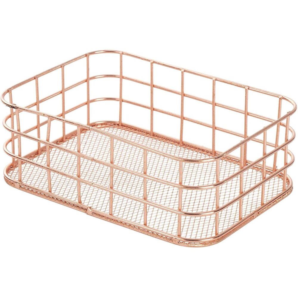 Superior Black Powder Coated Mesh Baskets in Metal Perfect for Wall Hanging Storage in Home Kitchen Storage Crockery Holders - Image 7