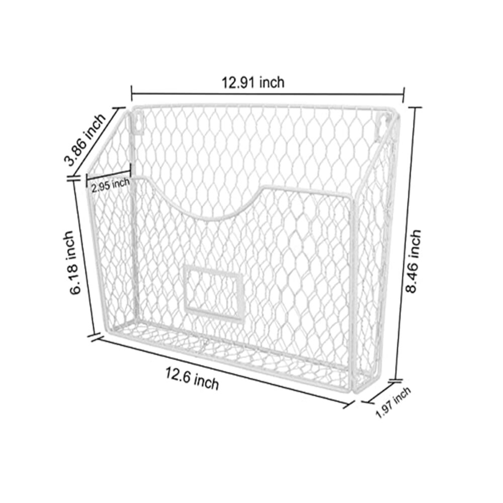 Traditional Design Wall Basket Wire Basket Good Iron Wire on Sale at Cheap Price Perfect for Stylish Storage - Image 2