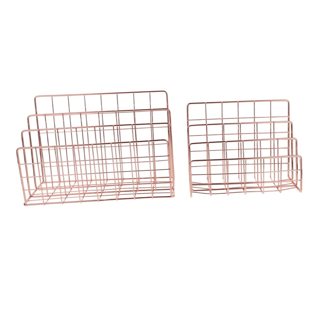 Large Wall Mounted Storage Basket in Solid Iron with Red Powder Coated Finished Perfect for Storing Vegetables and Fruits - Image 2
