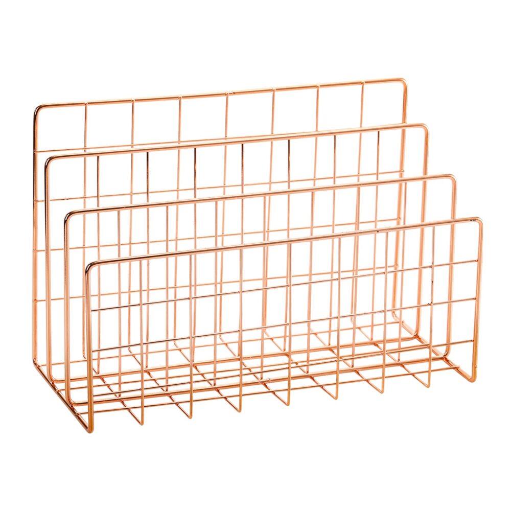 Large Wall Mounted Storage Basket in Solid Iron with Red Powder Coated Finished Perfect for Storing Vegetables and Fruits - Image 4