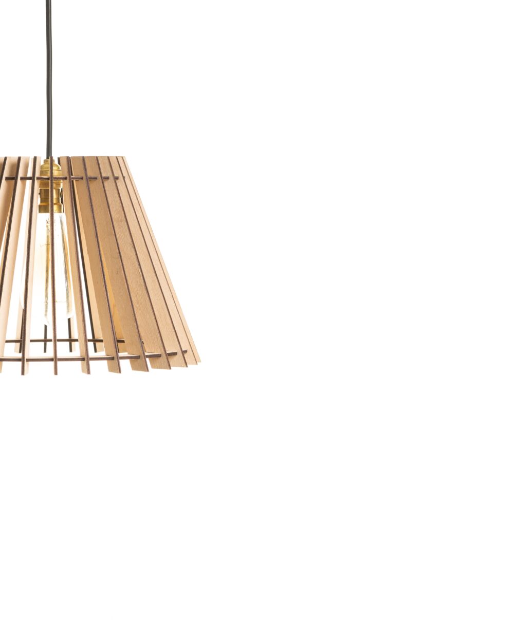 Aesthetic Design Handmade Wooden Lamps For Home Decor Floor Hotel And Restaurant Supplies Hanging Wood Lamps Luxury Decor Items - Image 4