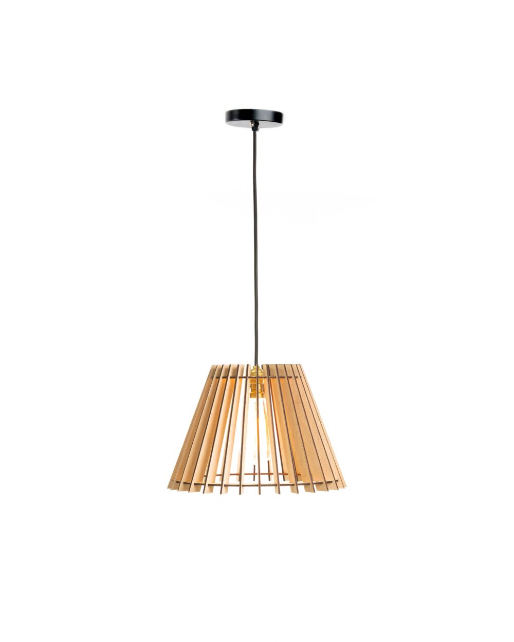 Aesthetic Design Handmade Wooden Lamps For Home Decor Floor Hotel And Restaurant Supplies Hanging Wood Lamps Luxury Decor Items - Image 3