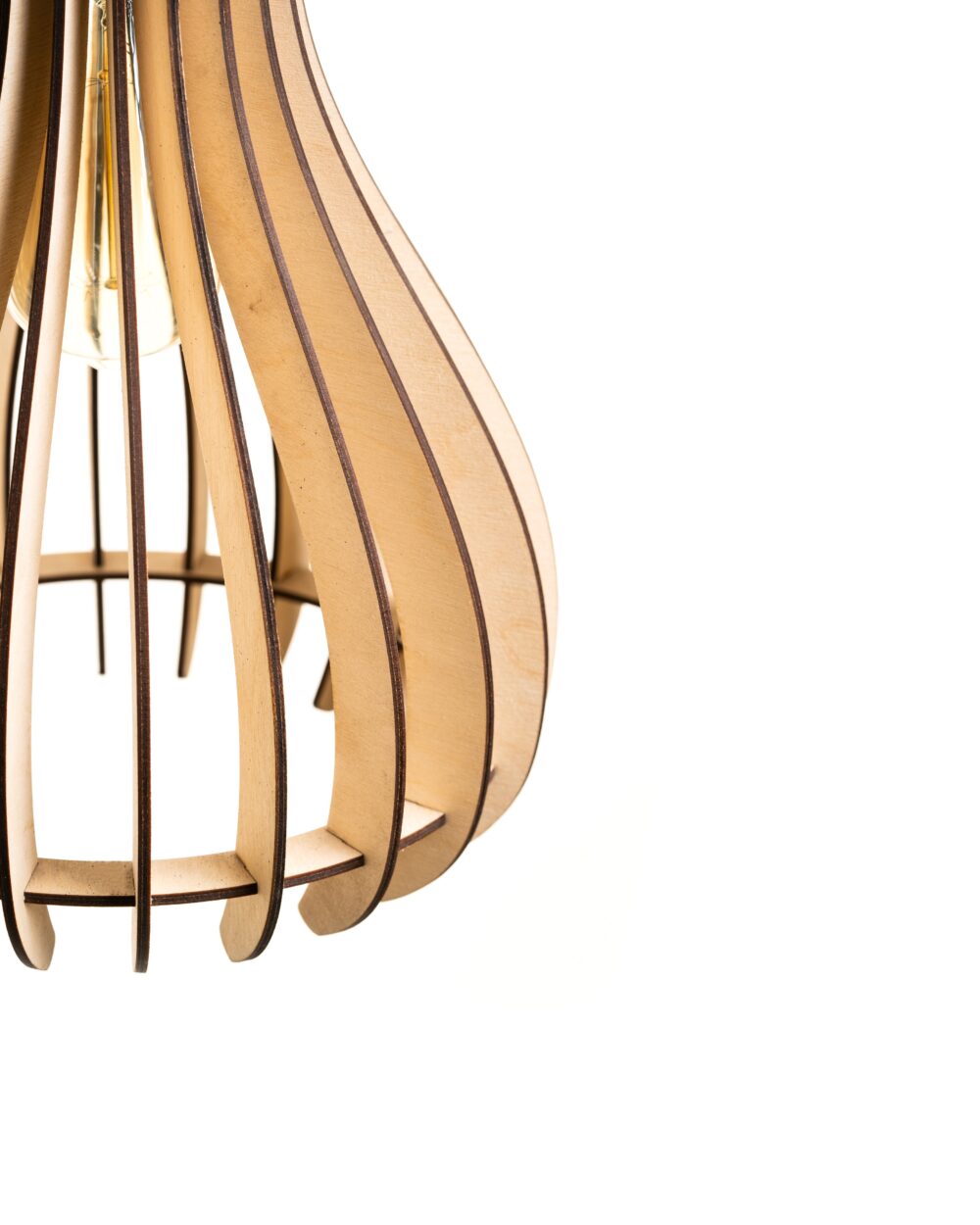 Classic Design Handmade Wooden Lamps For Home Decor Floor Hotel And Restaurant Supplies Hanging Wood Lamps Luxury Decor Items - Image 4