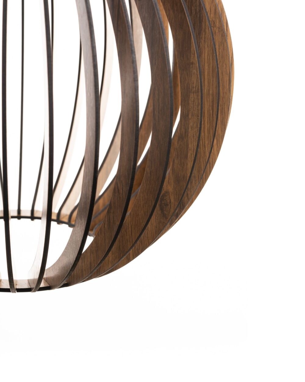 Hanging Cage Design Handmade Wood Lamps For Home Decor Floor Hotel And Restaurant Supplies Hanging Wood Lamps Luxury Decor Items - Image 5