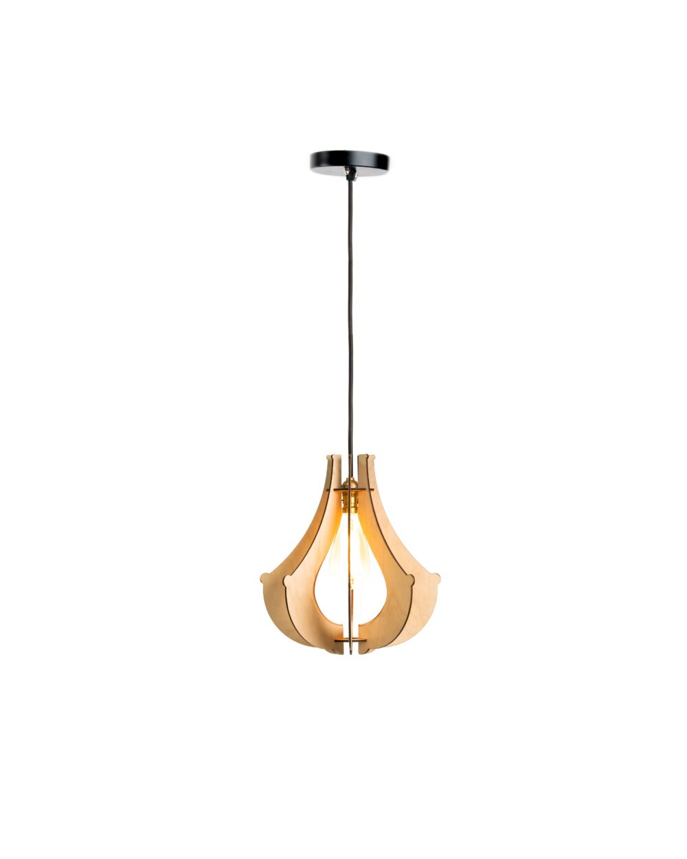 Stunning Design Handmade Wooden Lamps For Home Decor Floor Hotel And Restaurant Supplies Hanging Wood Lamps Luxury Decor Items - Image 4