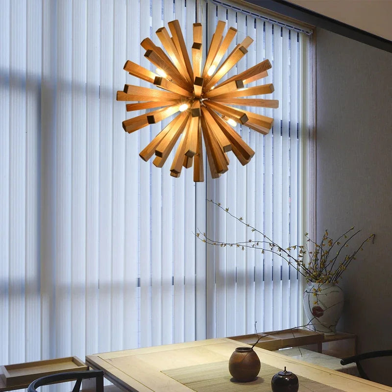 Beautiful Design Handmade Wooden Lamp Made With Mango Acacia Bamboo Wood For Home Office Hotel Restaurant Bedroom Living Decor