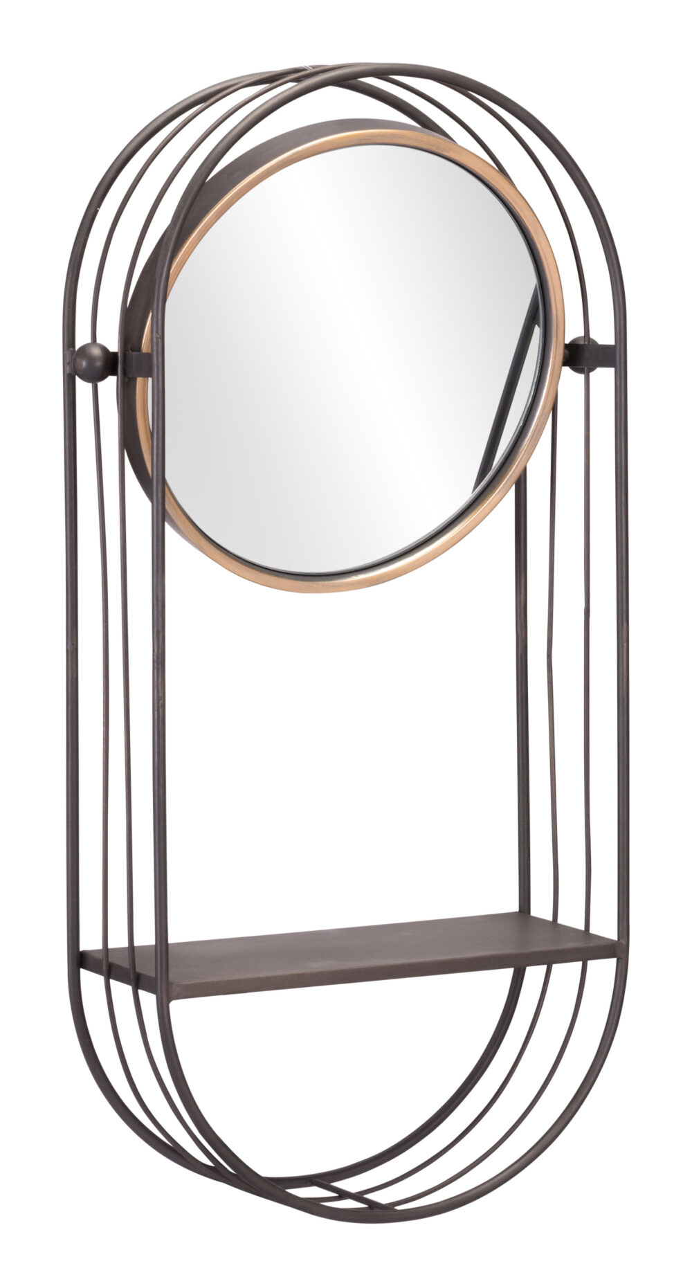 New Modern Luxurious Silver Metal Wall Mirror New Home & Living Room Bathroom Bedroom Office Decor Luxury Gift Items Home Decor - Image 5