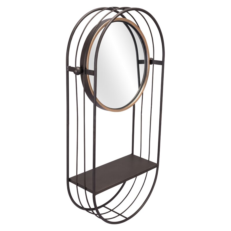 New Modern Luxurious Silver Metal Wall Mirror New Home & Living Room Bathroom Bedroom Office Decor Luxury Gift Items Home Decor