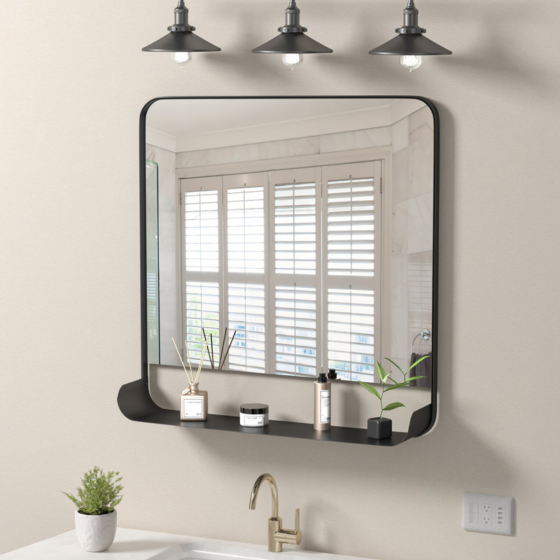 Stylish Designed Metal Wall Mirror for Home Decor Living Office and Bathroom Decor Smart Home Decor Products Luxury Gift Items