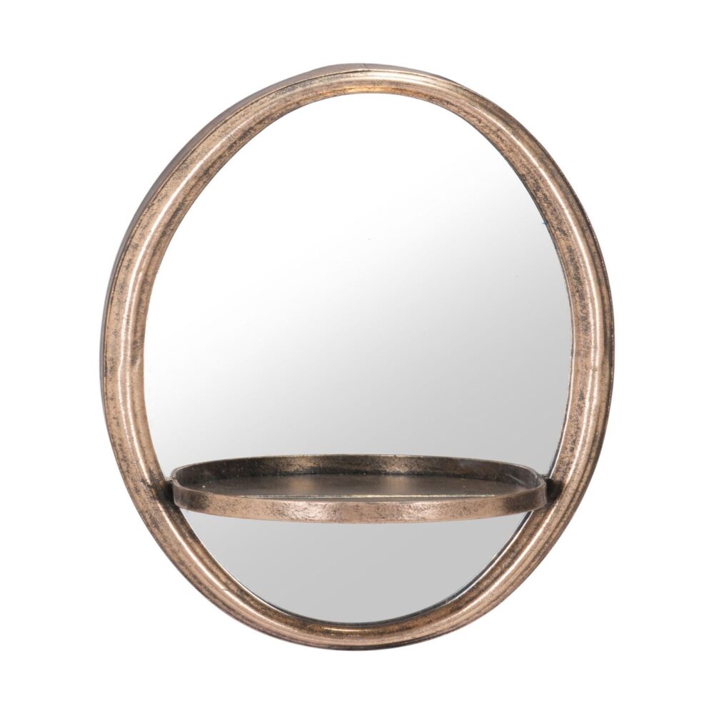 Wall Mirrors Classic Designed Round Wall Mirror for Home Decor Living Office and Bathroom Decor Metal Silver Luxury Gifting Item - Image 2