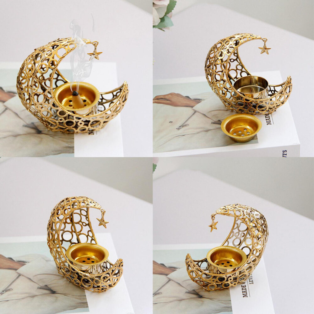 Elegent Sculptural Design Candle Holders Unique Jar Stand Metal Lanterns for Home Decorations Garden and Room Decor Luxury Items - Image 5