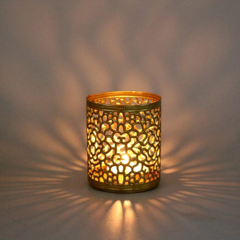 Unique  Laser Cut Design Candle Holders Candle Jars Stand Lanterns Metal Holders for Home Decor Garden Room Decor Luxury Items - Image 4
