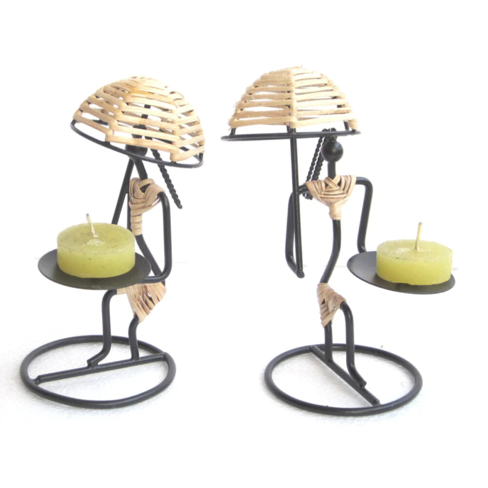 Unique Handcrafted Candle Holders Candle Jars Stand Lanterns Metal Candle Holders for Home Decor Garden Room Decor Luxury Items - Image 5
