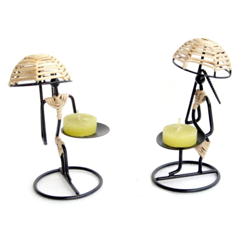 Unique Handcrafted Candle Holders Candle Jars Stand Lanterns Metal Candle Holders for Home Decor Garden Room Decor Luxury Items - Image 4
