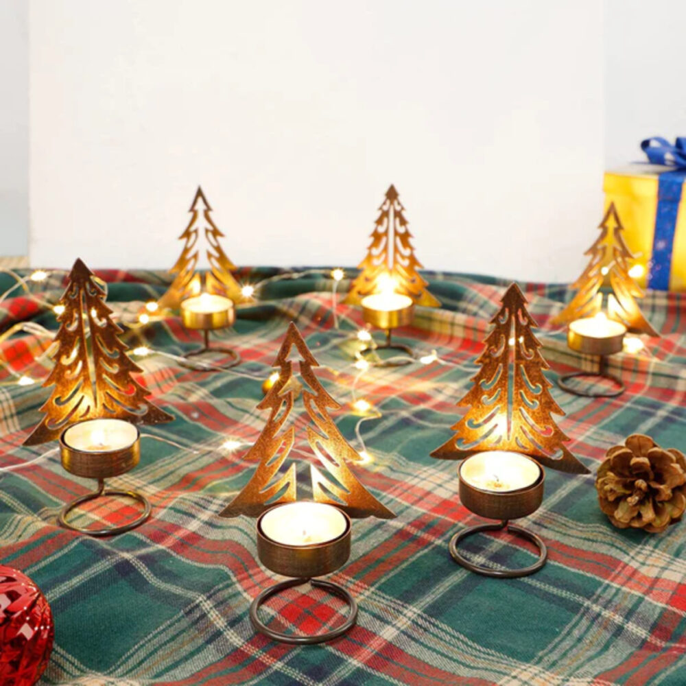Unique  Laser Cut Design Candle Holders Candle Jars Stand Lanterns Metal Holders for Home Decor Garden Room Decor Luxury Items - Image 3