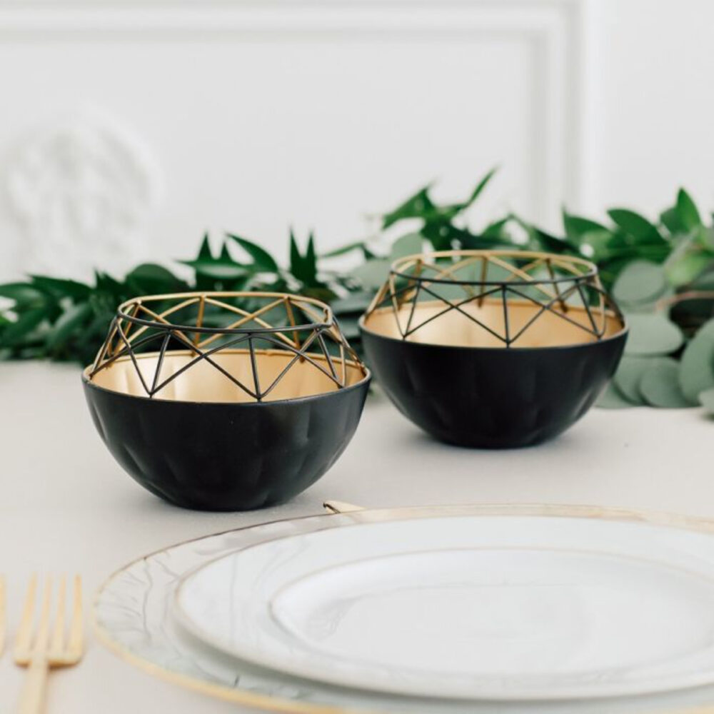 Unique Curved Design Candle Holder Candle Jars Stand Lanterns Metal Candle Holders for Home Decor Garden Room Decor Luxury Items - Image 2