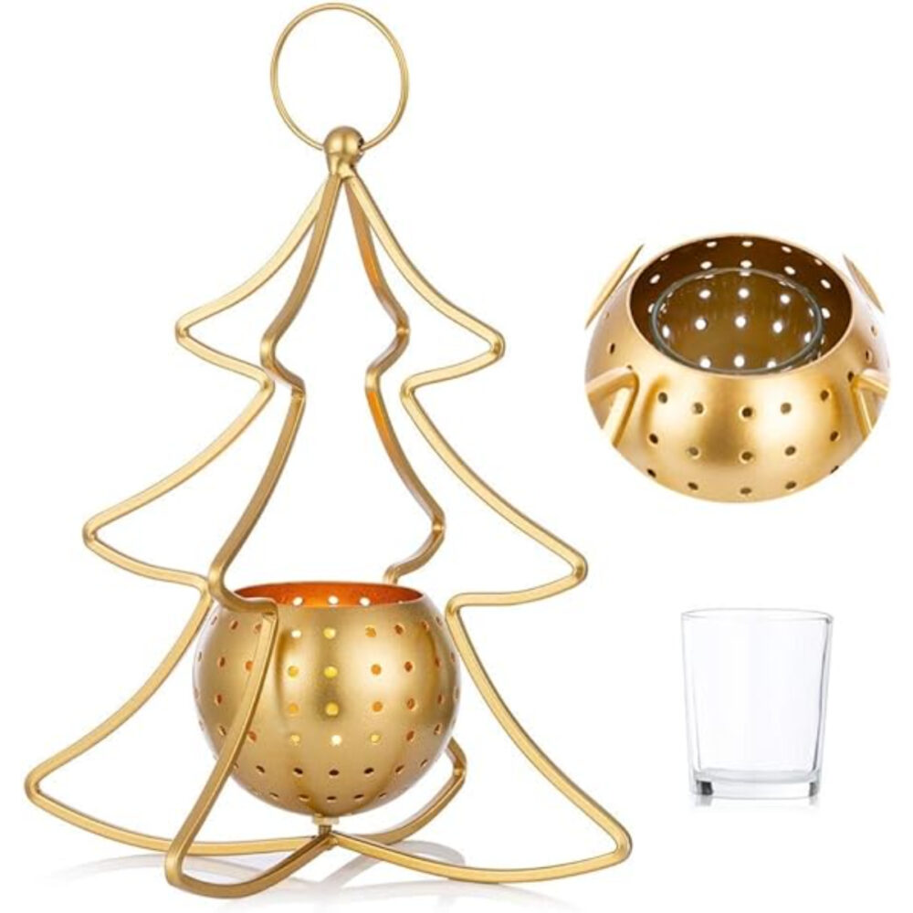 Unique  Laser Cut Curved Candle Holders Candle Jars Stand Lanterns Metal Holders for Home Decor Garden Room Decor Luxury Items